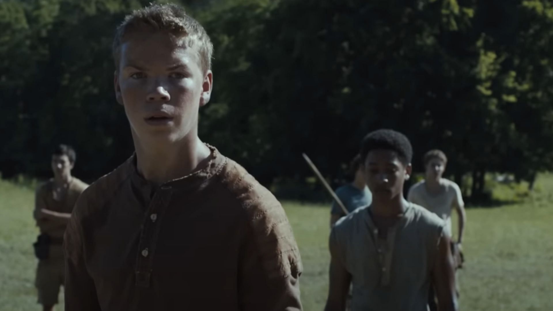 Poulter as Gally (Image via YouTube/20th Century Studios)